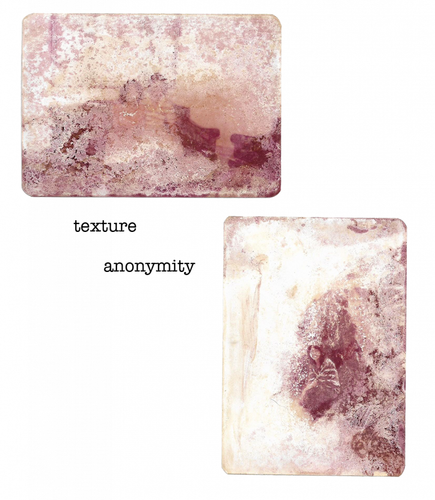 Studies of old photo from family album for this residency project