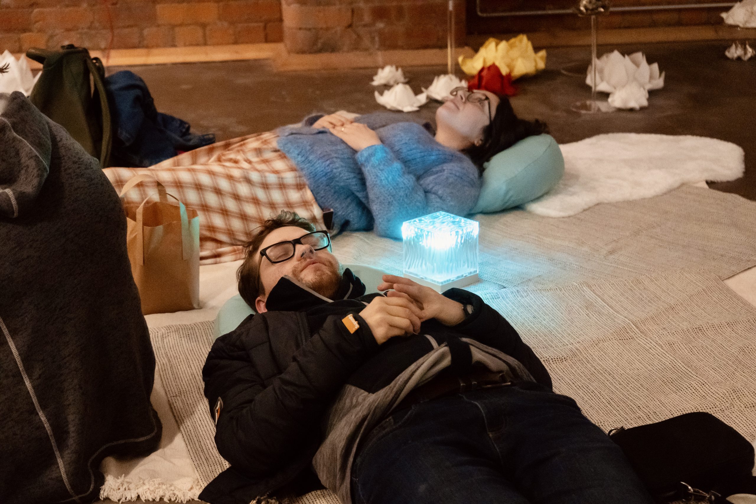 Breathe, 2025, at Alison Lam: Mind the Gap, 2025, SEESAW Manchester. Photo: Matt Tam